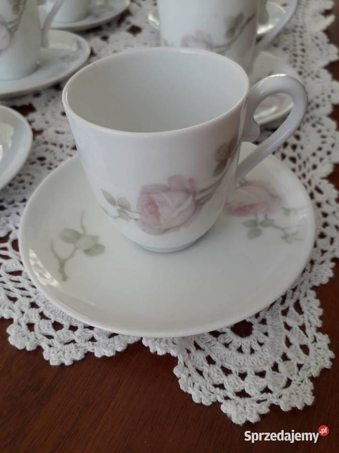 Filiżanki Rosenthale Mocca zachodniopomorskie Kliniska Wielkie