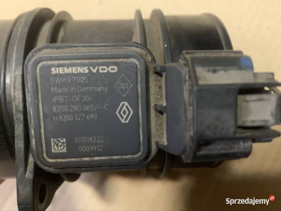 8200327690 przepływomierz powietrza renault Szczecin