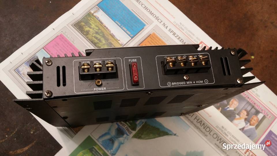 wzmacniasz samochodowy stan nie znany nie Pogroszew