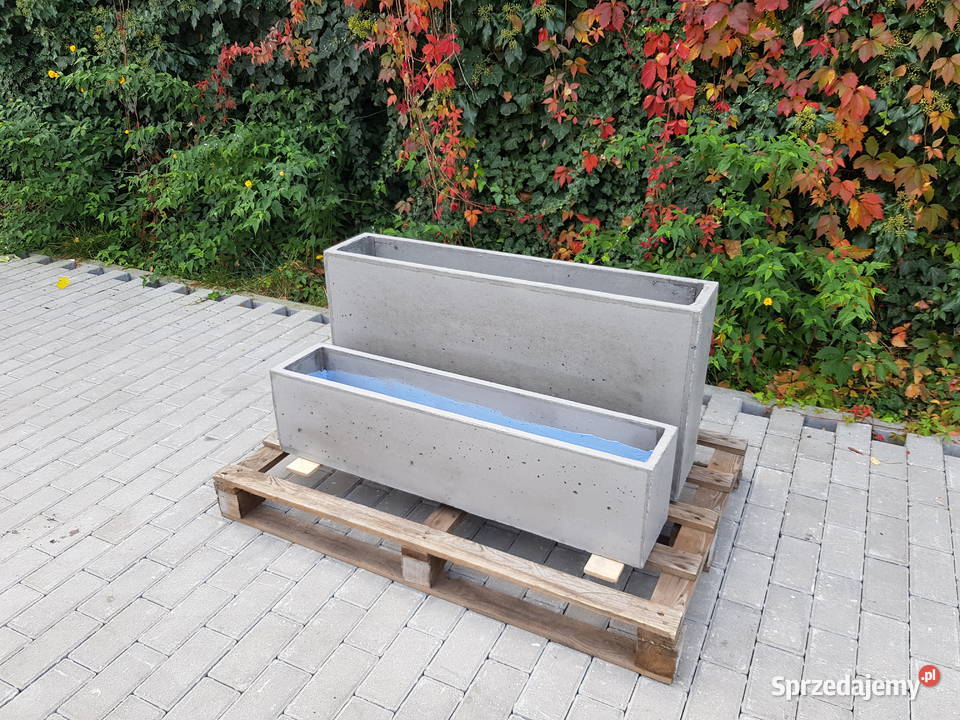 Donica Betonowa Slim 100x20x25 wysyłka inne Rawicz sprzedam