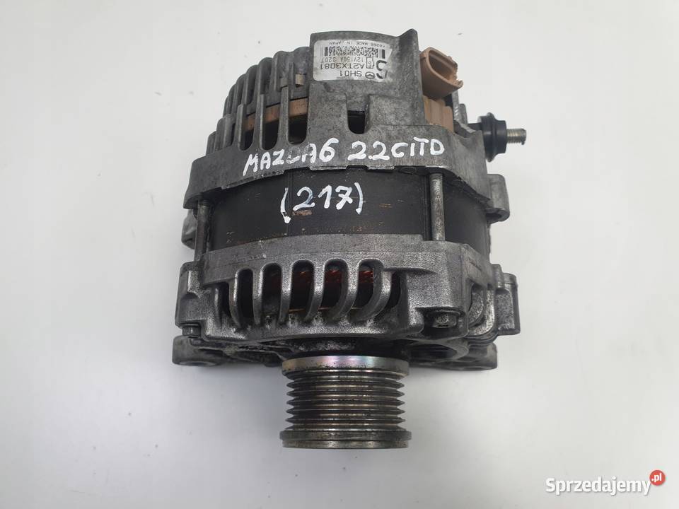 ALTERNATOR Mazda 6 III GJ 22 D A2TX3081 osobowe Części samochodowe Rudka