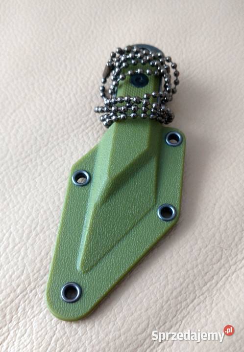 Nóż NECK knife z pochwą Akcesoria, narzędzia i noże Turystyka Wodzisław Śląski