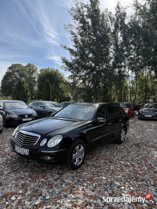 Mercedes E klasa 7 osobowy Polift Automat 228 wspomaganie kierownicy Klasa E Gliwice sprzedam