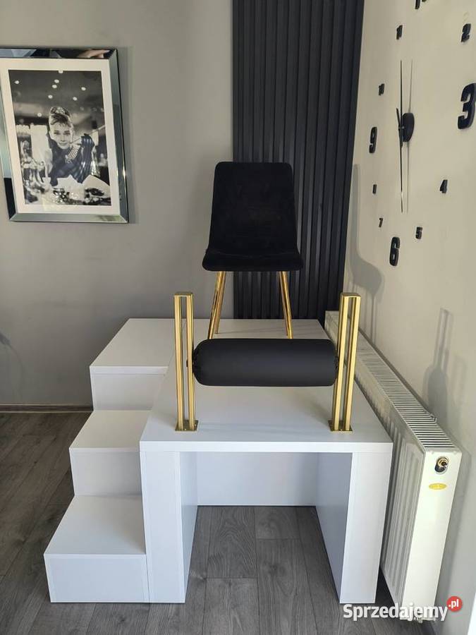 Podest do pedicure z wnęka na nogi Nowy pomorskie Sierakowice