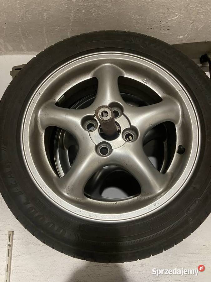 Komplet felg do Mazdy Mx5 z ładnymi oponami Samochodowe Łódź