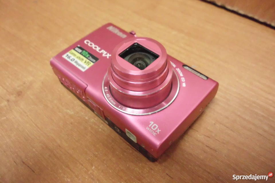 NIKON COOLPIX S6200 !!! Różowy !!! Katowice - Sprzedajemy.pl