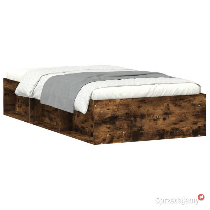 Rama łóżka przydymiony dąb 90x190 WM3203842 35cm Warszawa