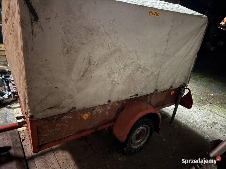 Przyczepka lekka 750 do rejestracji z Niemiec Rok produkcji 1982 Przyczepy i naczepy Lublin