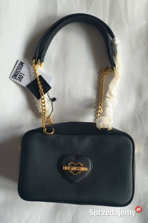 Love Moschino torebka skóra naturalna nowa Dla kobiet Myślenice sprzedam