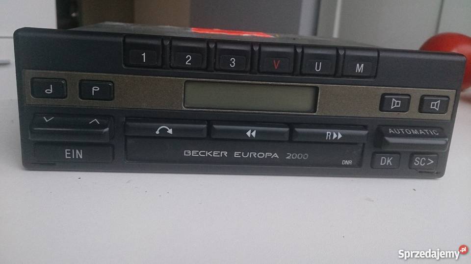 Radio Becker Europa 2000 Mercedes kasetowy Radioodtwarzacze Ostrołęka