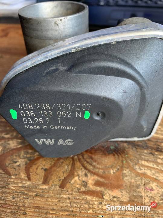Przepustnica VW 036133062N Silniki i osprzęt