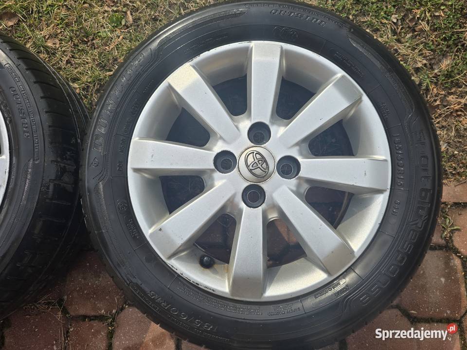 Alofelgi R15 Toyota Yarys 4100 świętokrzyskie Raków