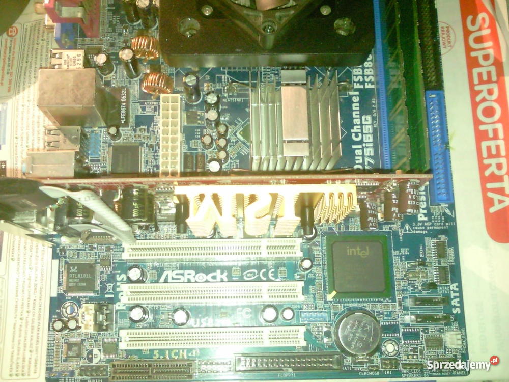 Asrok 775i65G ASRock kujawsko-pomorskie Bydgoszcz