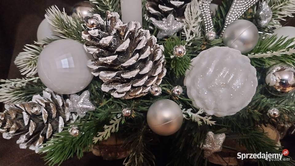 Stroik świąteczny bożonarodzeniowy Koszyce