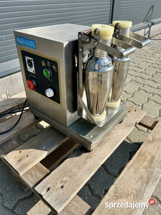 PODWÓJNA MASZYNA DO WYTRZĄSANIA BUBBLE TEA Z Krępsko