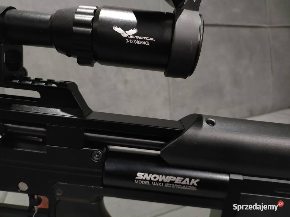 Wiatrówka PCP SNOWPEAK 1 FX kaliber 55635mm Sporty strzeleckie i myślistwo