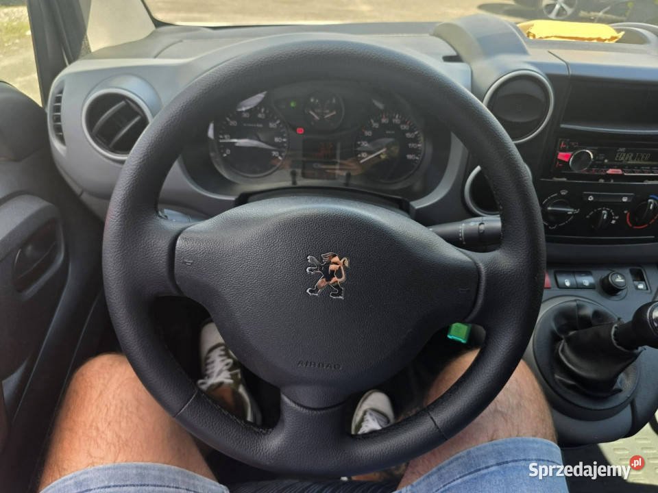 Peugeot Partner 16 HDI 90 El Szyby USB AUX Rok produkcji 2010 Peugeot pomorskie Słupsk