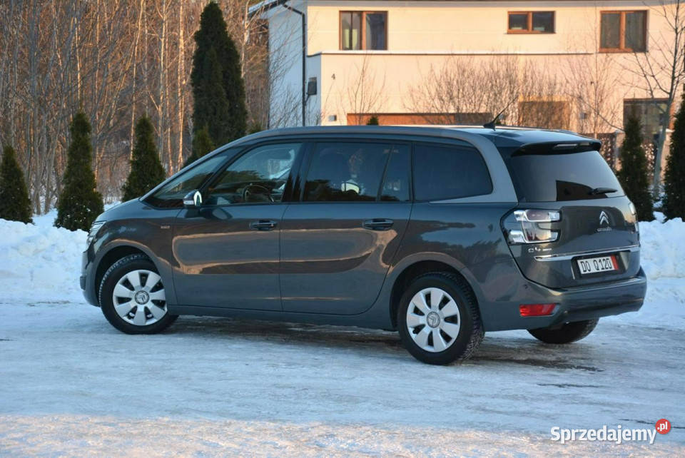 Citroen C4 Grand Picasso Exclusive JBL Virtual wspomaganie kierownicy Ostrów Mazowiecka