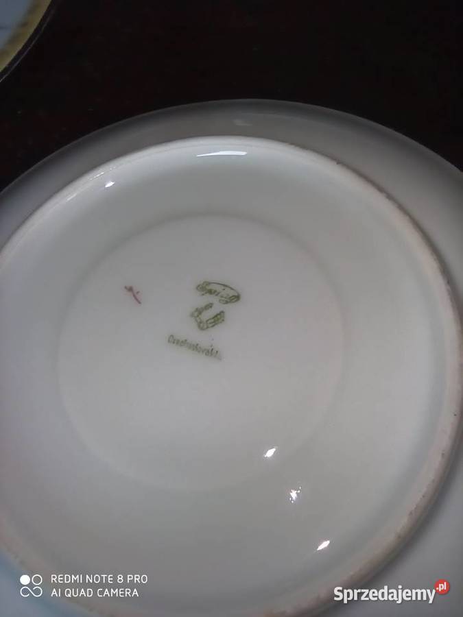 Serwis do herbaty Bohemia Epiag Czechoslowakia Gdańsk