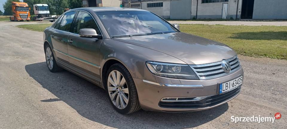VW PHAETON Exclusive 30Tdi 5lat jeden właściciel Rok produkcji 2011 Siedlce sprzedam
