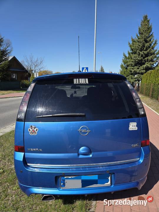 Opel Meriva OPC 16 180 2006 Benzyna Zadbany 1598cm3 sprzedam