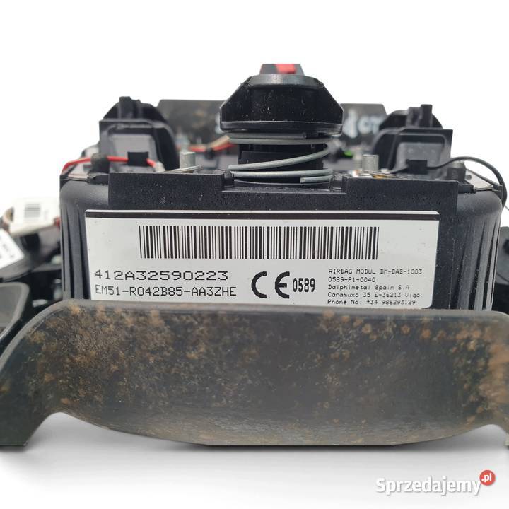 PODUSZKA POWIETRZNA KIEROWCY Ford Focus MK3 Wyposażenie wnętrza lubelskie Chełm