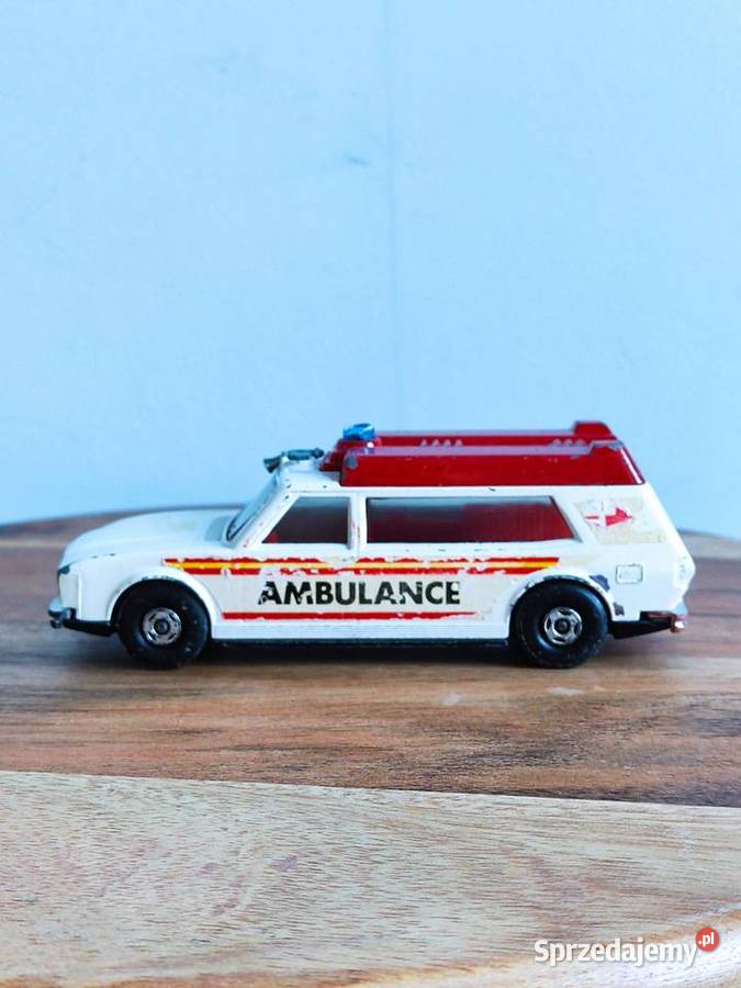 Matchbox Lesney Super Kings K49 Ambulance 1974 Matchbox Głuchołazy