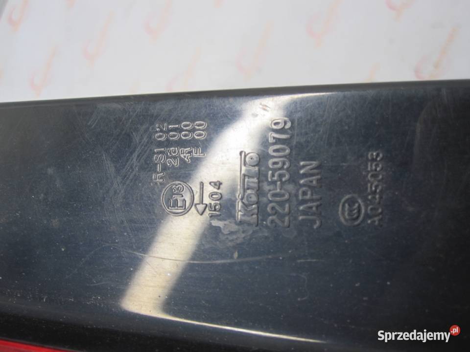 GRAND VITARA II 09r lampa lewa tył 22059079 Lampy tylne Motoryzacja Kielce sprzedam