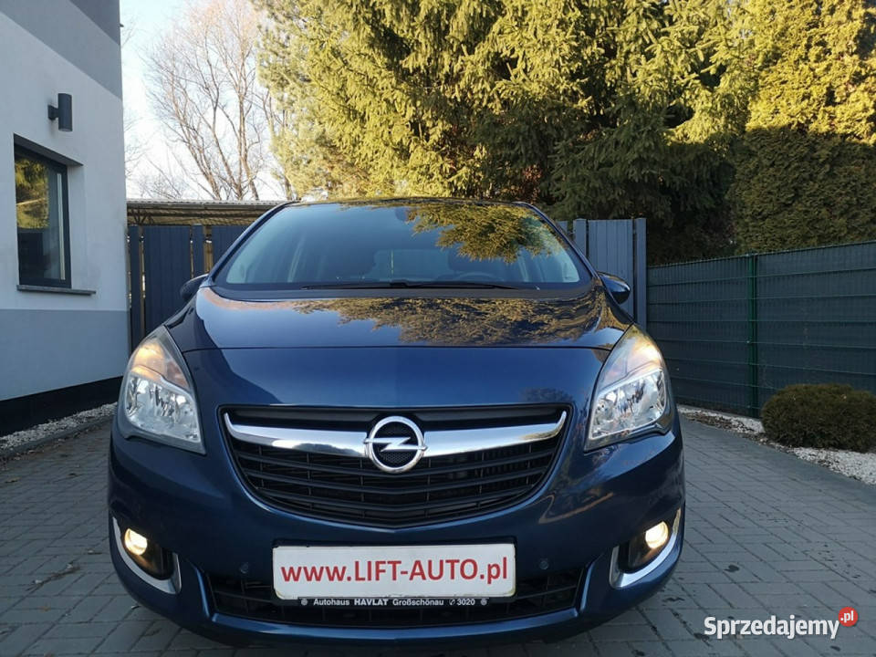 Opel Meriva 14 16v 140 Klimatr Temp Isofix centralny zamek dolnośląskie Strzegom sprzedam