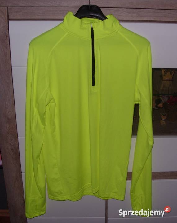 Sportowa limonkowa neonowa Bluza JNowa rMXL wielkopolskie Rawicz