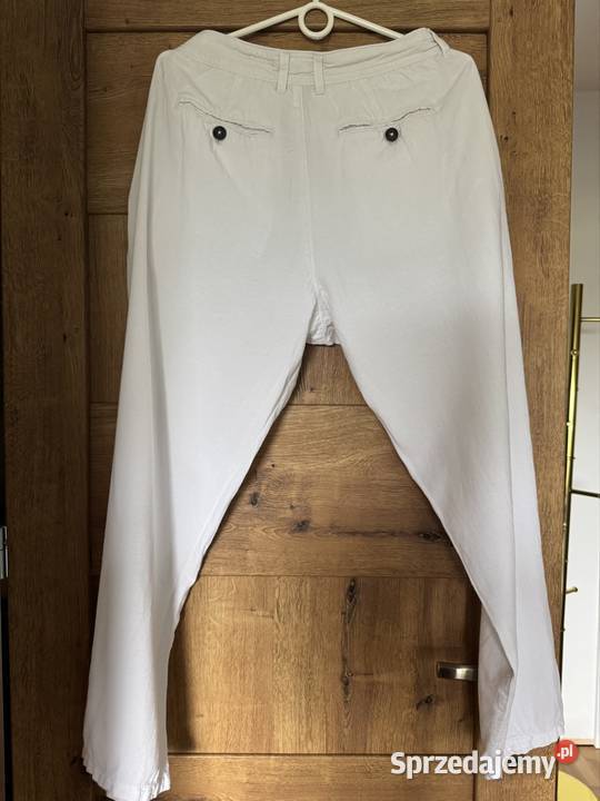 Spodnie męskie 3232 Carry mens lniane z Częstochowa