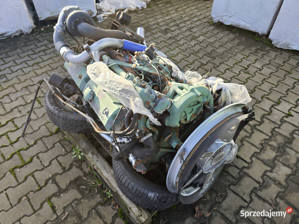 Silnik VOLVO D61 Turbo 6 cylindrów osprzęt Turbo Silniki Rudolfowo