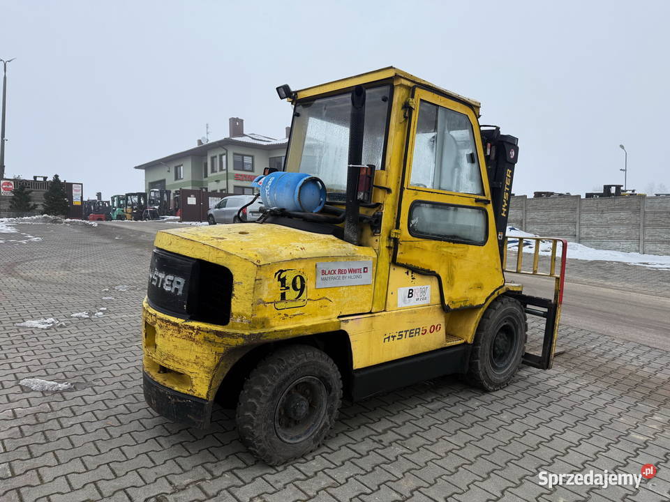 wózek widłowy HYSTER H500XM 5000 29m GM 43l łódzkie sprzedam