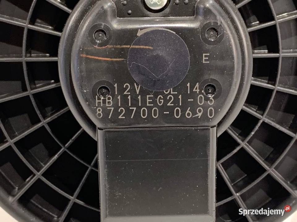 DMUCHAWA NAWIEWU MAZDA CX7 8727000690 WENTYLATOR