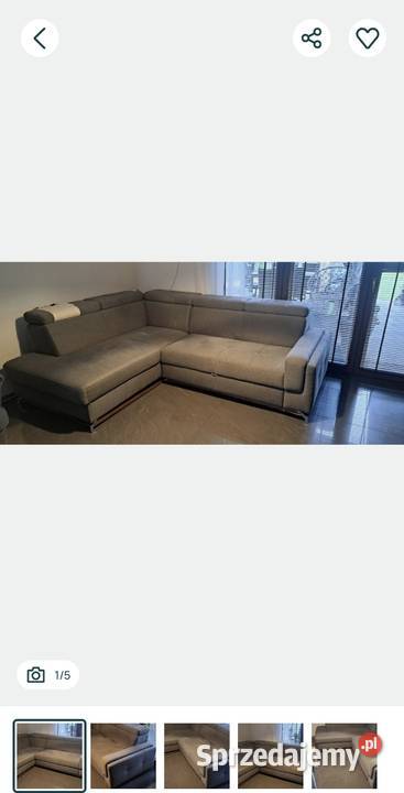 Narożnik z funkcją do spania Piotrków Trybunalski