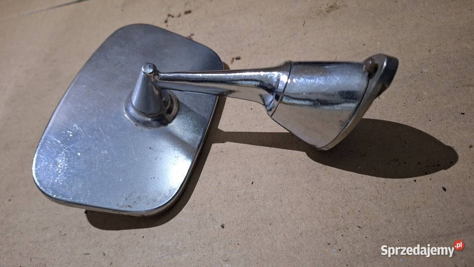 Lusterko zewnętrzne chrom Garbus FSO Gaz Skoda Kraków