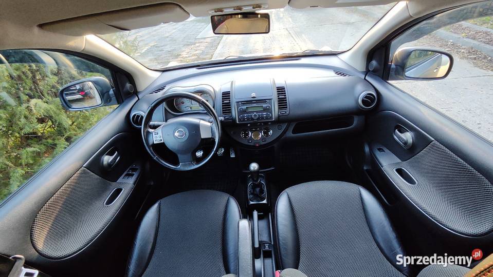 Nissan Note 16 benzyna 2006 TEKNA klima hak Zarejestrowany w Polsce Radom sprzedam