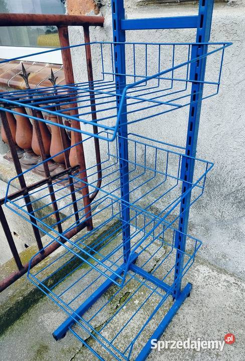 Stojak regał koszowy 2 sztuki 1 Dobroszów