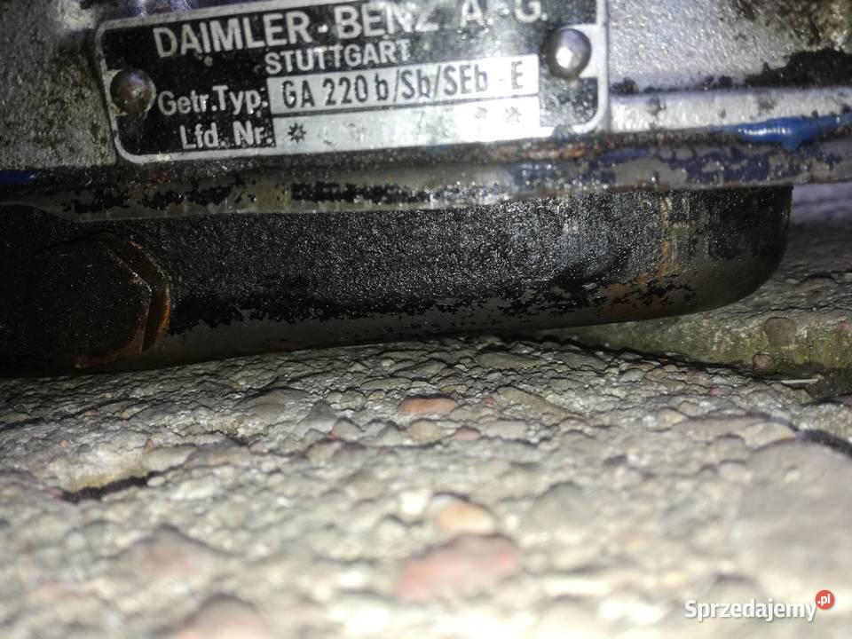 SKRZYNIA AUTOMATYCZNA MERCEDES W111 W108 W113 Układ napędowy Cieszyn