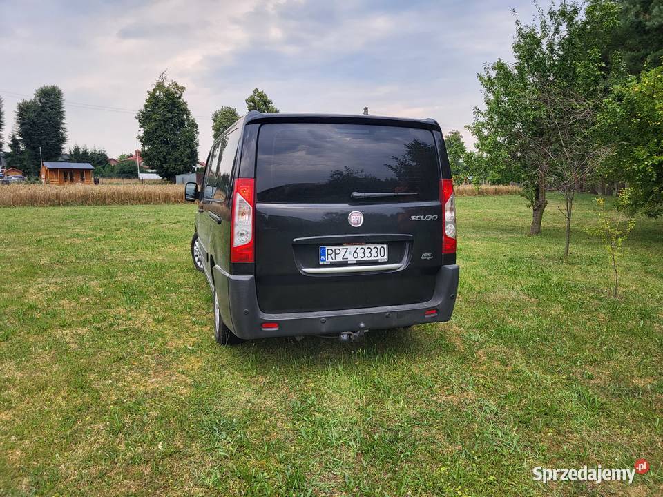 Fiat Scudo Panorama 20 Multijet 163 Stan okazja garażowany Scudo Przeworsk sprzedam