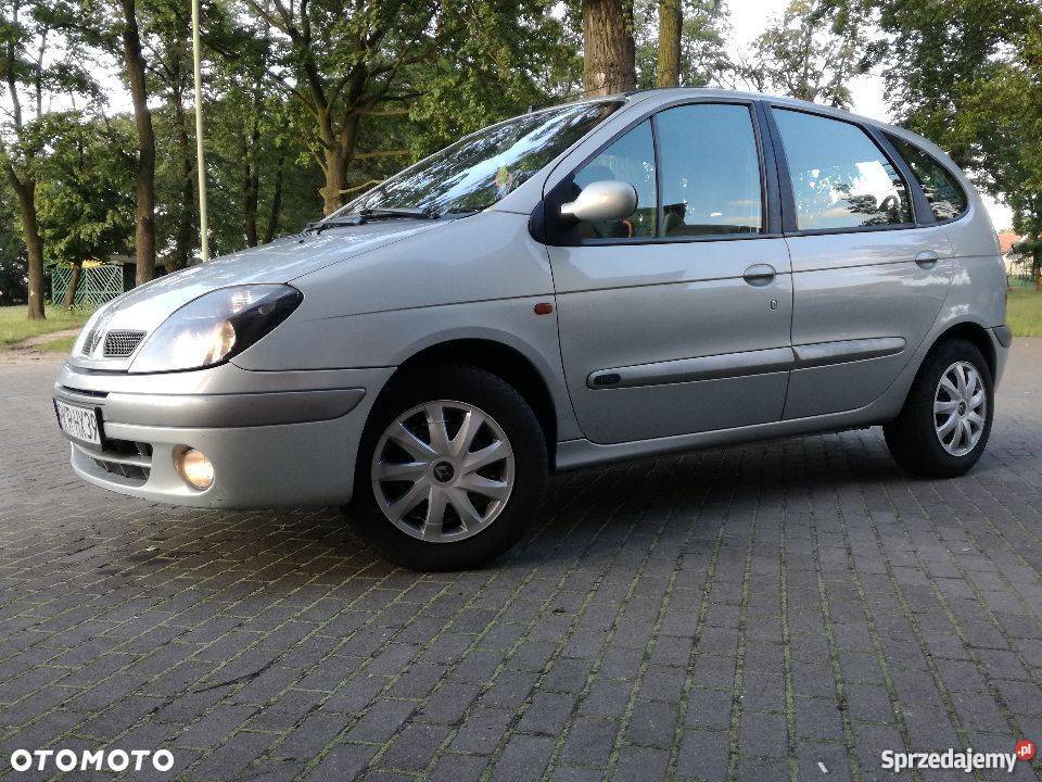 Renault scenic 2002 skóra climatronic NAVI wielkopolskie sprzedam