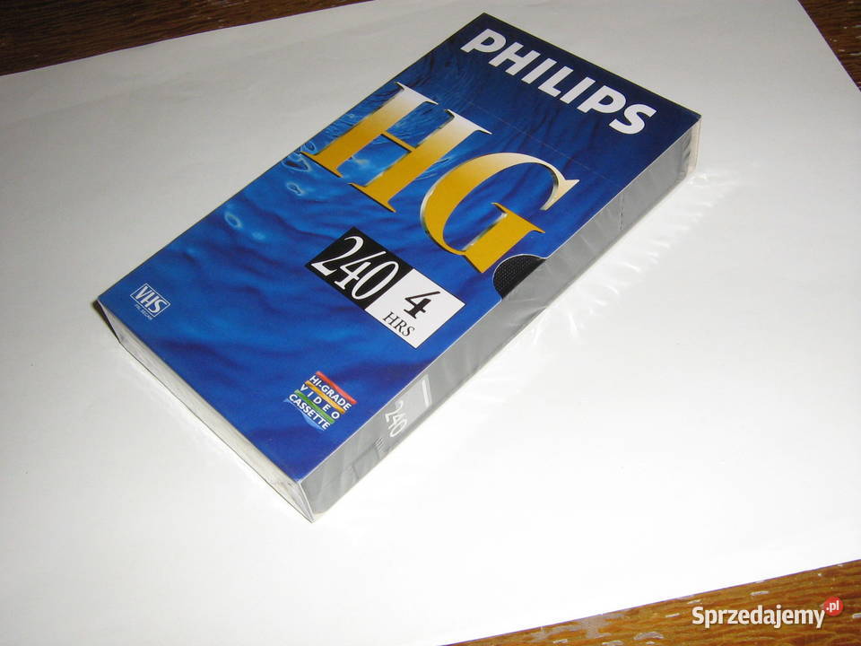 Kaseta VHS Philips HG 240 opolskie Głuchołazy