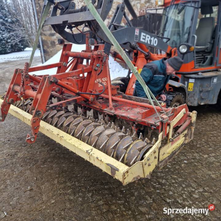 agregat uprawowosiewny brona wirowa Krone dolnośląskie Bolesławiec