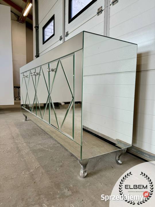 Lustrzana komoda Glamour DOSTĘPNA RĘKI 175cm Kraków sprzedam