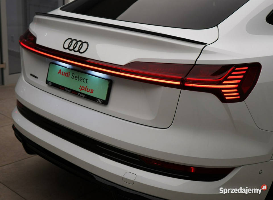 Audi etron Sportback 55 Quattro 408 Sline Matrix przyciemniane szyby Motoryzacja Kielce