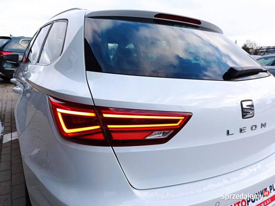 SEAT Leon 2019r FV23 SalonPL ASO FullLED Kraków sprzedam
