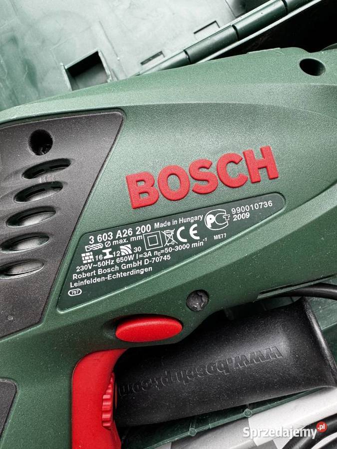 Bosch udarowa PSB 650 RA SSBF odsysanie śląskie Dąbie