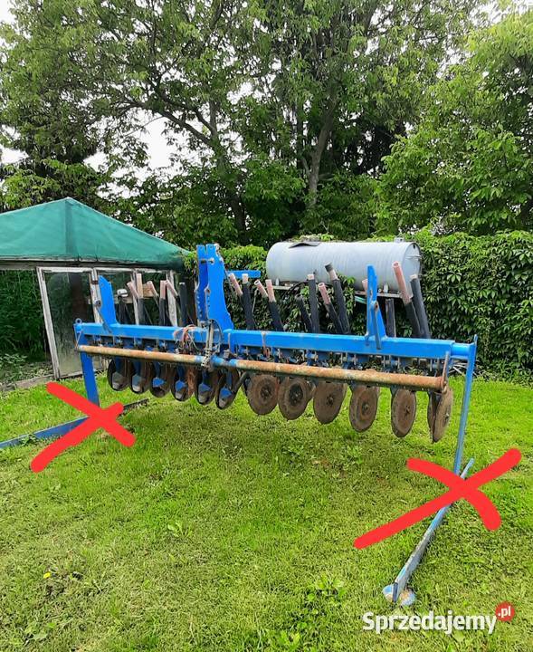 Redlice talerzowebelka siewna Lemken Olbięcin