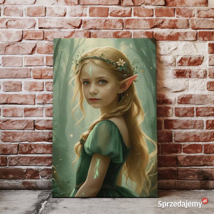 Obraz Portret Królewski na płótnie dziecko elf Warszawa