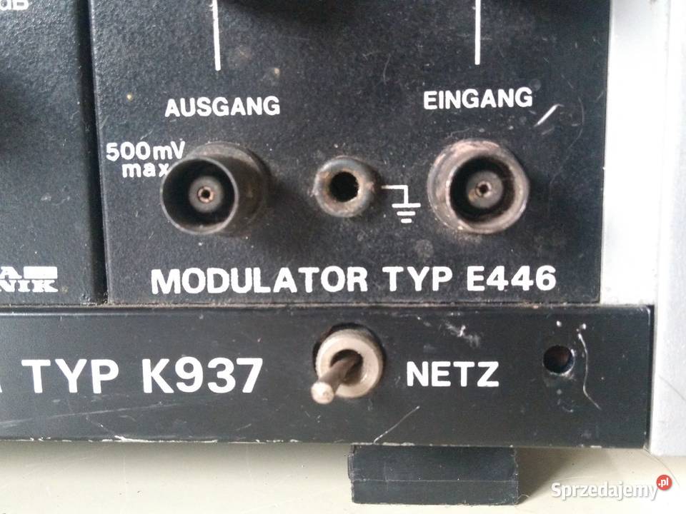 Meratronik K937 Generator wobulator lata 70 Warszawa
